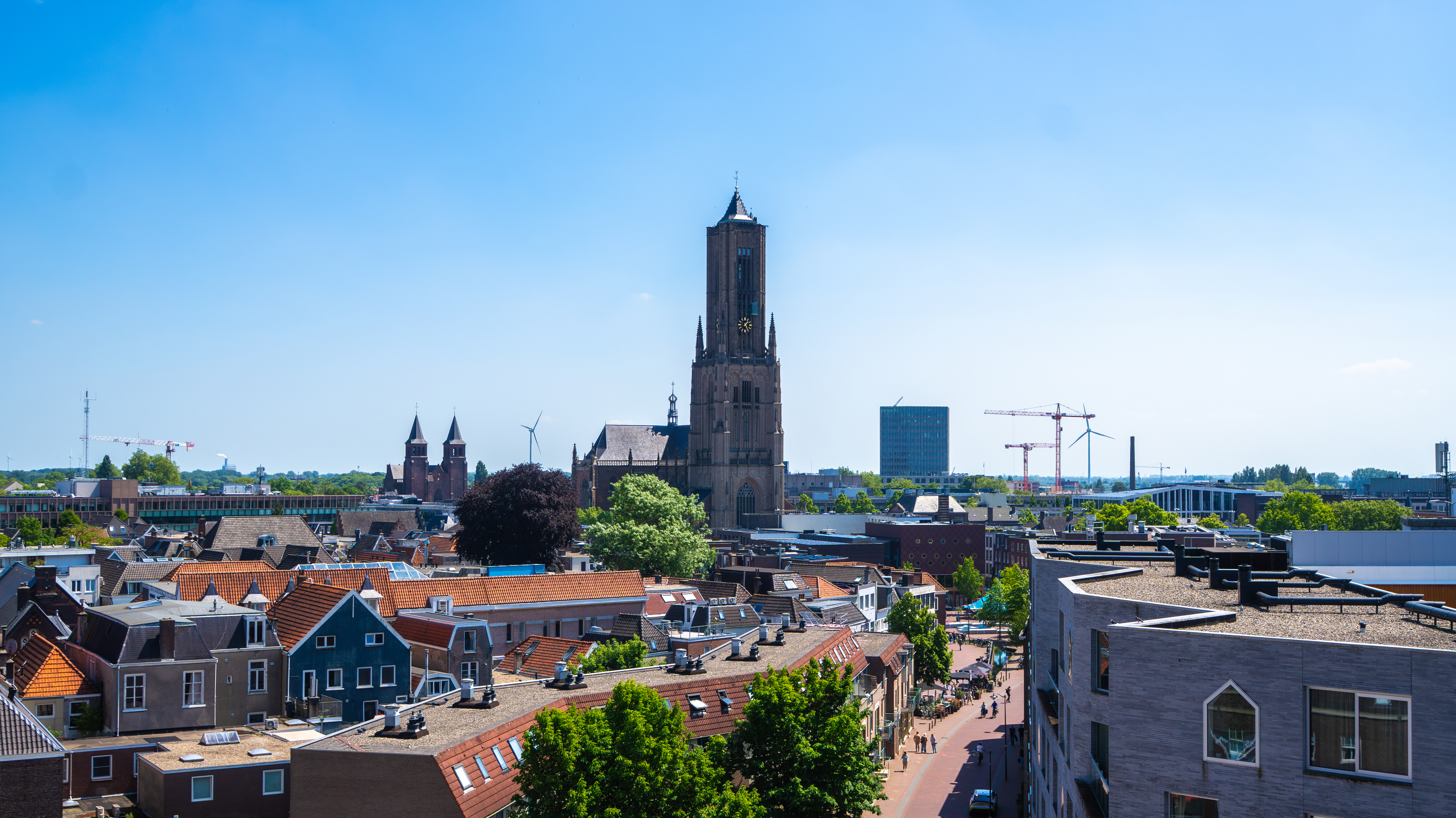 Overzicht van Arnhem